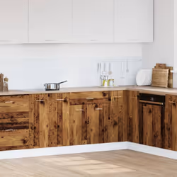 vidaXL Drawer Bottom Cabinet Kitchen Cabinet Unit Old Wood Engineered Wood