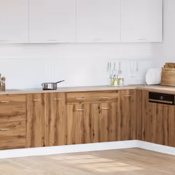 vidaXL Drawer Bottom Cabinet Kitchen Cabinet Unit Artisan Oak Engineered Wood