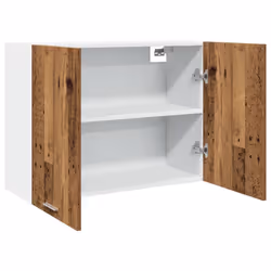 vidaXL Hanging Cabinet Storage Cupboard Side Cabinet Old Wood Engineered Wood - Additional view 4
