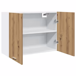 vidaXL Hanging Cabinet Storage Cupboard Cabinet Artisan Oak Engineered Wood - Additional view 4