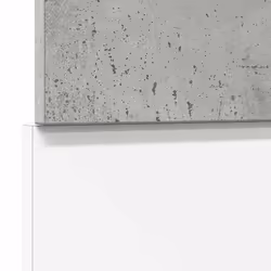 vidaXL Dishwasher Panel Concrete Grey 45x3x67 cm cm panel front panel - Additional view 5