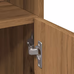 vidaXL Bathroom Cabinet Washroom Cupboard Storage Shelf Rack Engineered Wood - artisan oak - Additional view 8