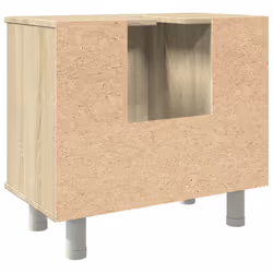 vidaXL Bathroom Cabinet Sink Cupboard Vanity Unit Sonoma Oak Engineered Wood - Additional view 6