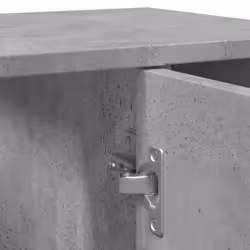 vidaXL Bathroom Cabinet Cupboard Vanity Unit Concrete Grey Engineered Wood - Additional view 10