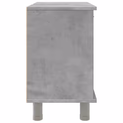 vidaXL Bathroom Cabinet Cupboard Vanity Unit Concrete Grey Engineered Wood - Additional view 5