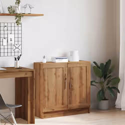 vidaXL Book Cabinet Bookcase Storage Bookshelf Artisan Oak Engineered Wood
