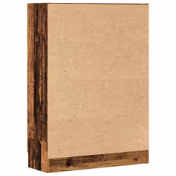 vidaXL Book Cabinet Storage Rack Bookshelf Bookcase Sideboard Engineered Wood - old wood - Additional view 7
