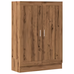 vidaXL Book Cabinet Storage Rack Bookshelf Bookcase Sideboard Engineered Wood - artisan oak