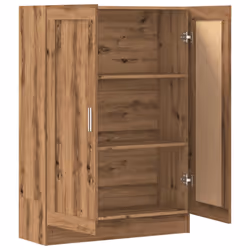 vidaXL Book Cabinet Storage Rack Bookshelf Bookcase Sideboard Engineered Wood - artisan oak - Additional view 5