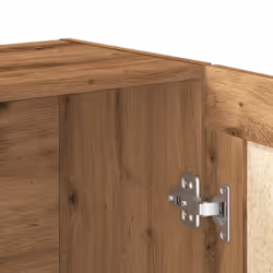 vidaXL Book Cabinet Storage Rack Bookshelf Bookcase Sideboard Engineered Wood - artisan oak - Additional view 8