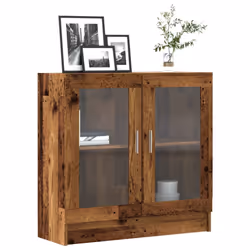 vidaXL Book Cabinet Bookcase Storage Shelf Bookshelf Old Wood Engineered Wood