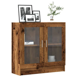 vidaXL Book Cabinet Bookcase Storage Shelf Bookshelf Old Wood Engineered Wood