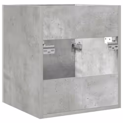 vidaXL Bathroom Sink Cabinet Concrete Grey 41x38.5x46 cm Engineered Wood - Additional view 5