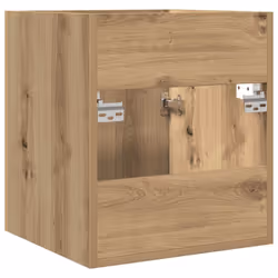vidaXL Sink Cabinet Bathroom Vanity Unit Wall Storage Cupboard Engineered Wood - artisan oak, 41 x 38.5 x 46 cm - Additional view 5