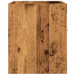 vidaXL Sink Cabinet Bathroom Vanity Unit Wall Storage Cupboard Engineered Wood - old wood, 90 x 38.5 x 46 cm - Additional view 4