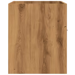 vidaXL Sink Cabinet Bathroom Vanity Unit Wall Storage Cupboard Engineered Wood - artisan oak, 90 x 38.5 x 46 cm - Additional view 4