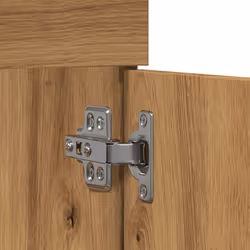 vidaXL Sink Cabinet Bathroom Vanity Unit Wall Storage Cupboard Engineered Wood - artisan oak, 90 x 38.5 x 46 cm - Additional view 7