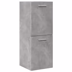 vidaXL Bathroom Hanging Cabinet Wall Cabinet Concrete Grey Engineered Wood