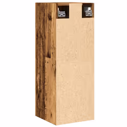 vidaXL Bathroom Cabinet Washroom Furniture Laundry Cabinet Engineered Wood - old wood - Additional view 6