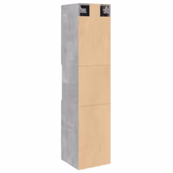 vidaXL Bathroom Hanging Cabinet Wall Cabinet Concrete Grey Engineered Wood - Additional view 6