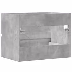 vidaXL Bathroom Cabinet Cupboard Vanity Unit Concrete Grey Engineered Wood - Additional view 5
