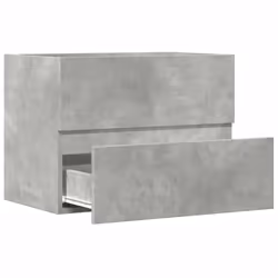 vidaXL Bathroom Cabinet Cupboard Vanity Unit Concrete Grey Engineered Wood - Additional view 6