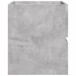 vidaXL Bathroom Hanging Cabinet Wall Cabinet Concrete Grey Engineered Wood - Additional view 4