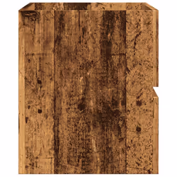 vidaXL Sink Cabinet Bathroom Vanity Unit Wall Storage Cupboard Engineered Wood - old wood, 80 x 38.5 x 45 cm - Additional view 4