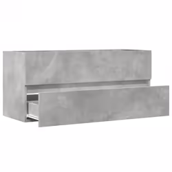 vidaXL Sink Cabinet Vanity Unit Storage Cupboard Concrete Grey Engineered Wood - Additional view 6