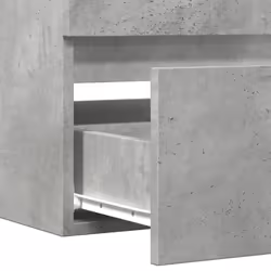 vidaXL Sink Cabinet Vanity Unit Storage Cupboard Concrete Grey Engineered Wood - Additional view 7