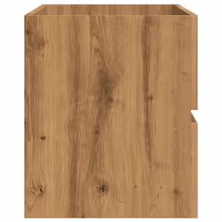 vidaXL Sink Cabinet Bathroom Vanity Unit Wall Storage Cupboard Engineered Wood - artisan oak, 100 x 38.5 x 45 cm - Additional view 4