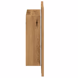 vidaXL LED Bathroom Mirror Cabinet Washroom Mirror Furniture Storage Cabinet - artisan oak - Additional view 8