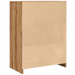 vidaXL Bathroom Cabinet Sink Cupboard Storage Vanity Unit Engineered Wood - artisan oak - Additional view 4