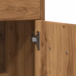 vidaXL Bathroom Cabinet Sink Cupboard Storage Vanity Unit Engineered Wood - artisan oak - Additional view 7