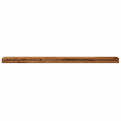vidaXL Wall Shelves Storage Floating Shelf 4 pcs Old Wood Engineered Wood - Additional view 4