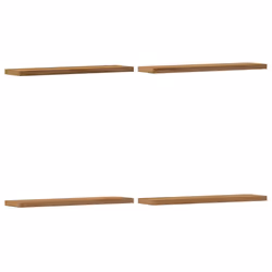 vidaXL Wall Shelves Storage Floating Shelf 4 pcs Artisan Oak Engineered Wood