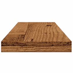 vidaXL Wall Shelves Storage Floating Shelf 4 pcs Old Wood Engineered Wood - Additional view 5