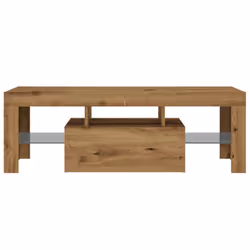 vidaXL TV Cabinet with LED Lights Sideboard TV Stand TV Unit Hifi Cabinet - artisan oak - Additional view 6