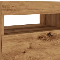 vidaXL TV Cabinet with LED Lights Sideboard TV Stand TV Unit Hifi Cabinet - artisan oak, 90 x 35 x 40 cm/ 1 pcs - Additional view 10