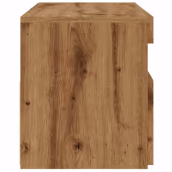 vidaXL TV Cabinet with LED Lights Sideboard TV Stand TV Unit Hifi Cabinet - artisan oak, 90 x 35 x 40 cm/ 1 pcs - Additional view 7
