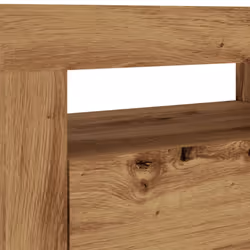 vidaXL TV Cabinet with LED Lights Entertainment Centre TV Stand Media TV Unit - artisan oak - Additional view 10