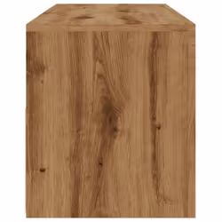 vidaXL TV Cabinet with LED Lights Entertainment Centre TV Stand Media TV Unit - artisan oak - Additional view 7