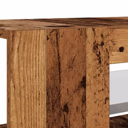 vidaXL TV Cabinet with LED Lights Entertainment Centre TV Stand Media TV Unit - old wood - Additional view 9