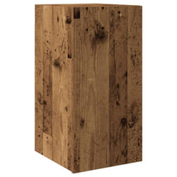 vidaXL TV Cabinet Engineered Wood Wall Mounted Stand Living Room TV Console - old wood, 1 pcs