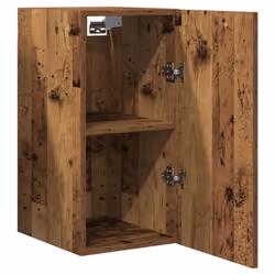vidaXL TV Cabinet Engineered Wood Wall Mounted Stand Living Room TV Console - old wood, 1 pcs - Additional view 6
