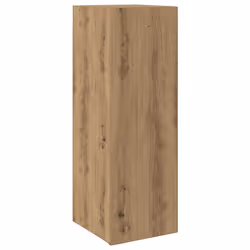 vidaXL TV Cabinet Engineered Wood Wall Mounted Stand Living Room TV Console - artisan oak, 1 pcs