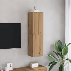 vidaXL TV Cabinet TV Stand TV Unit Media Cabinet Artisan Oak Engineered Wood