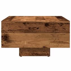 vidaXL Coffee Table Hallway Accent Side Table Sofa End Table Engineered Wood - old wood - Additional view 4