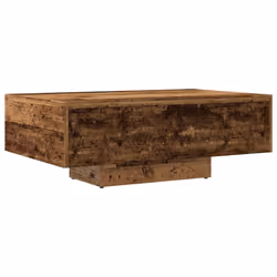 vidaXL Coffee Table Hallway Accent Side Table Sofa End Table Engineered Wood - old wood - Additional view 5