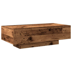 vidaXL Coffee Table Hallway End Table Side Table Old Wood Engineered Wood - old wood